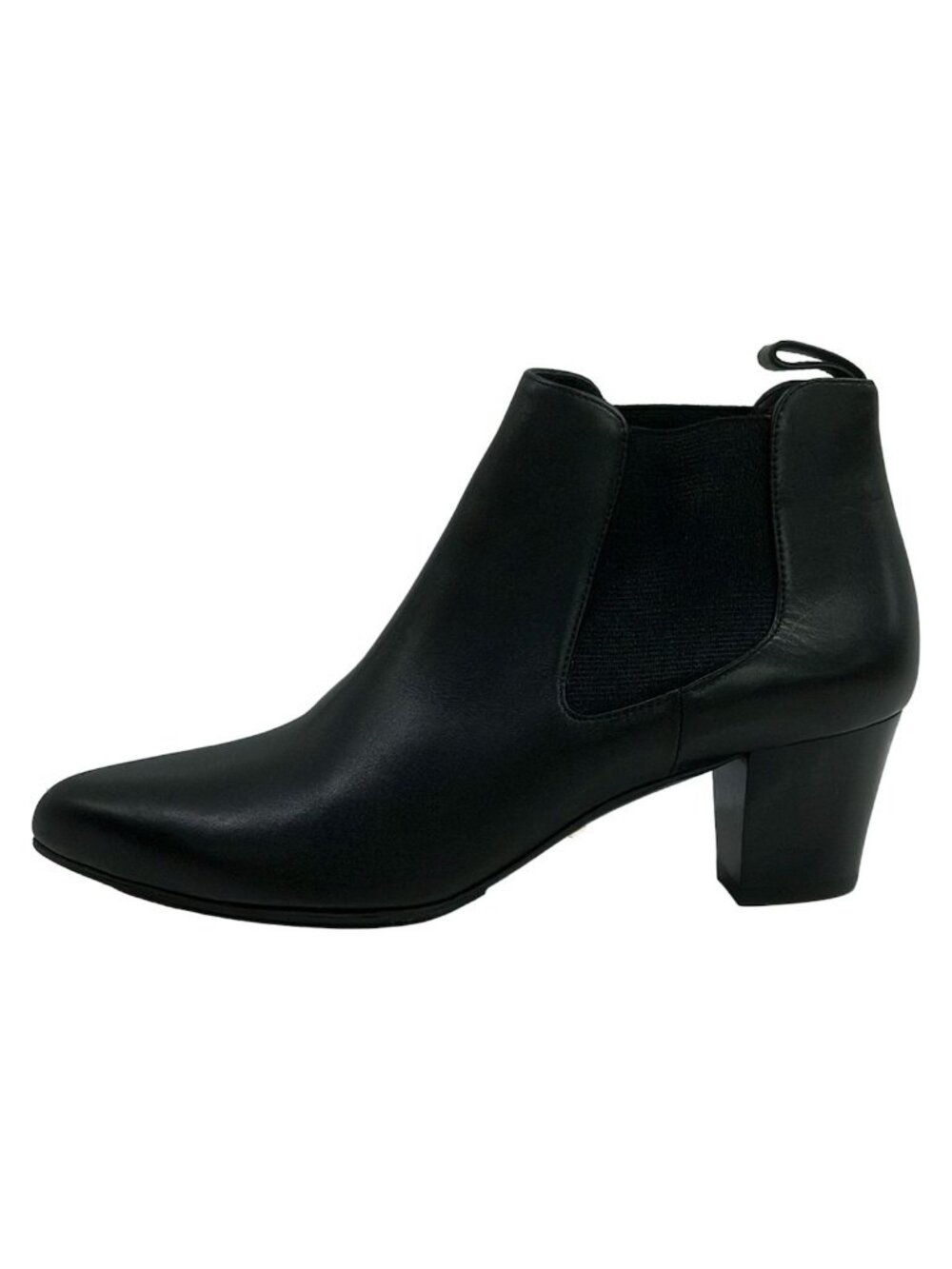 Gucci Short Boots 36 Black Side Gore Leather